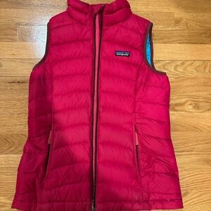 Patagonia girls down vest size 12